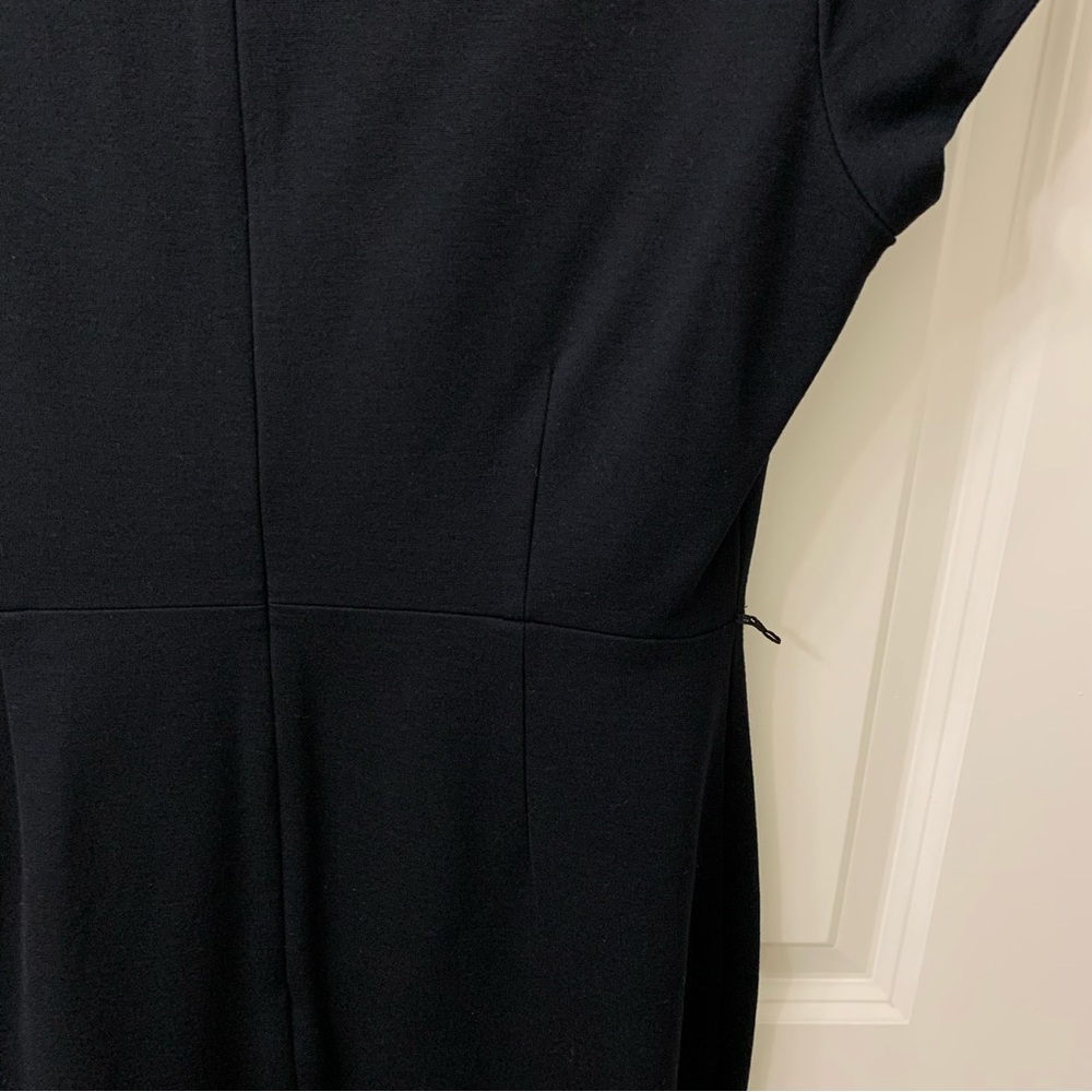 KATE SPADE Black Dress with Bow and Cap Sleeves - Picture 4 of 12